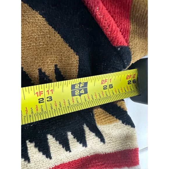 NWT Pendleton Unisex Patterned Long Sleeve Plush Terry Velour Robe Size S/M - Picture 9 of 12